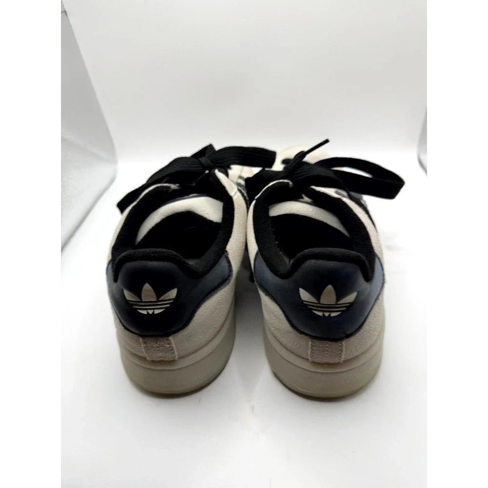 Adidas Campus 00s HQ8711 Mens 8.5 Sneaker Beige Aluminium Black Skateboard Shoes